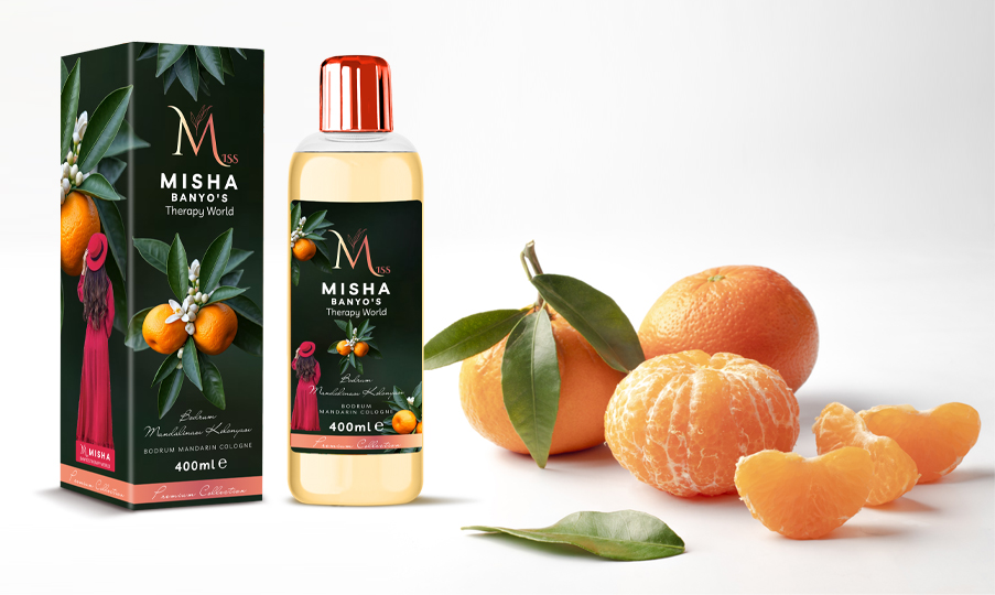 Bodrum Mandalinası Kolonyası 400 ML Pet şişe