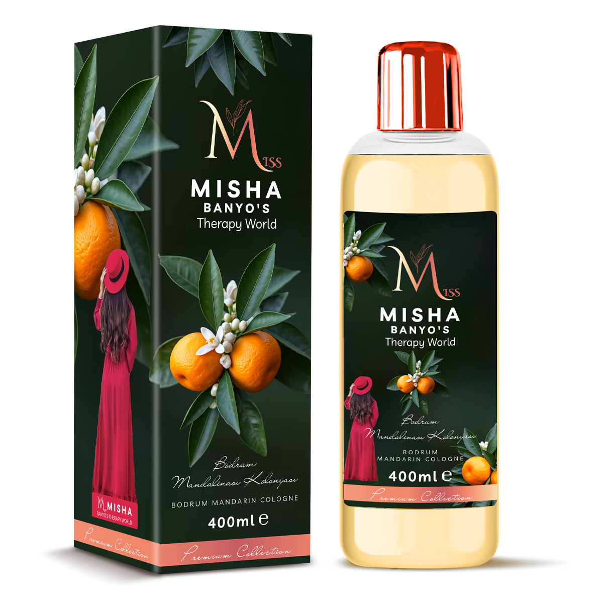 Miss MISHA Bodrum Mandalinası Kolonyası 400 ml