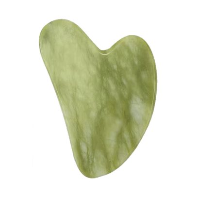 Doğal Yeşim Gua Sha Taşı Yüz Masaj Aleti