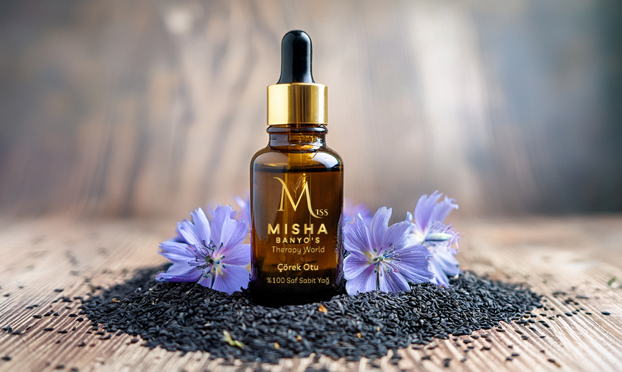 %100 Saf Soğuk Sıkım Çörek Otu Yağı – Miss Misha 50 ml Cilt ve Saç Bakımı