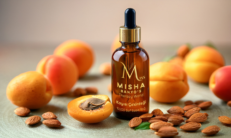 %100 Saf Soğuk Sıkım Kayısı Çekirdeği Yağı – Miss Misha Banyo’s Therapy World