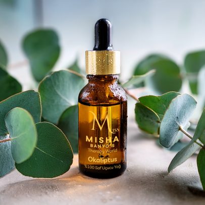 %100 Saf Okaliptus Uçucu Yağı – Miss Misha 10 ml Aromaterapi ve Solunum Desteği