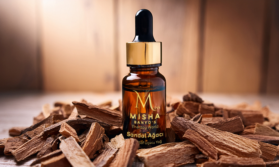 %100 Saf Sandal Ağacı Uçucu Yağı – Miss Misha 10 ml Aromaterapi ve Meditasyon