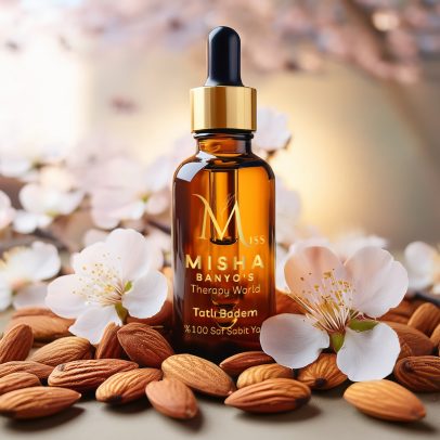 %100 Saf Soğuk Sıkım Tatlı Badem Yağı – Miss Misha Banyo’s Therapy World