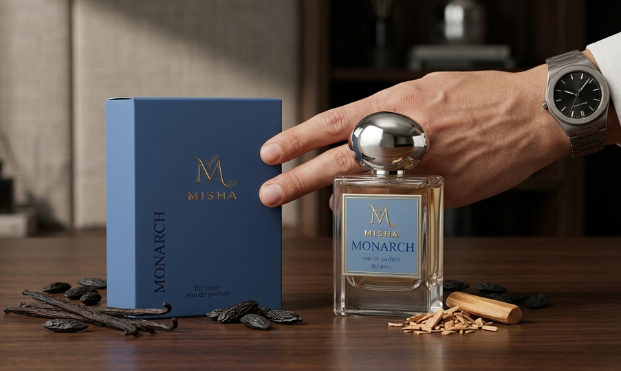 Miss MISHA MONARCH Odunsu Baharatlı Erkek Parfümü 50ml
